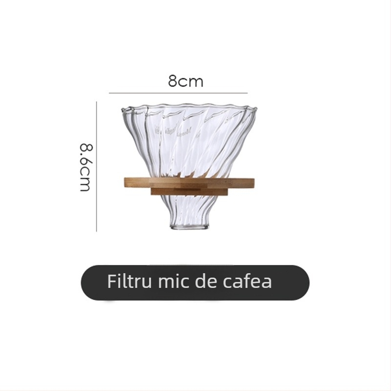 Set Pearl de cafea cu filtru pentru drip și filtru de extracție pentru cafea preparată manual