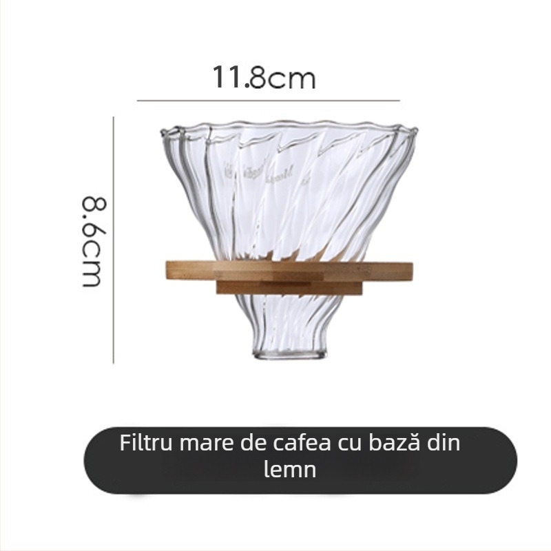 Set Pearl de cafea cu filtru pentru drip și filtru de extracție pentru cafea preparată manual