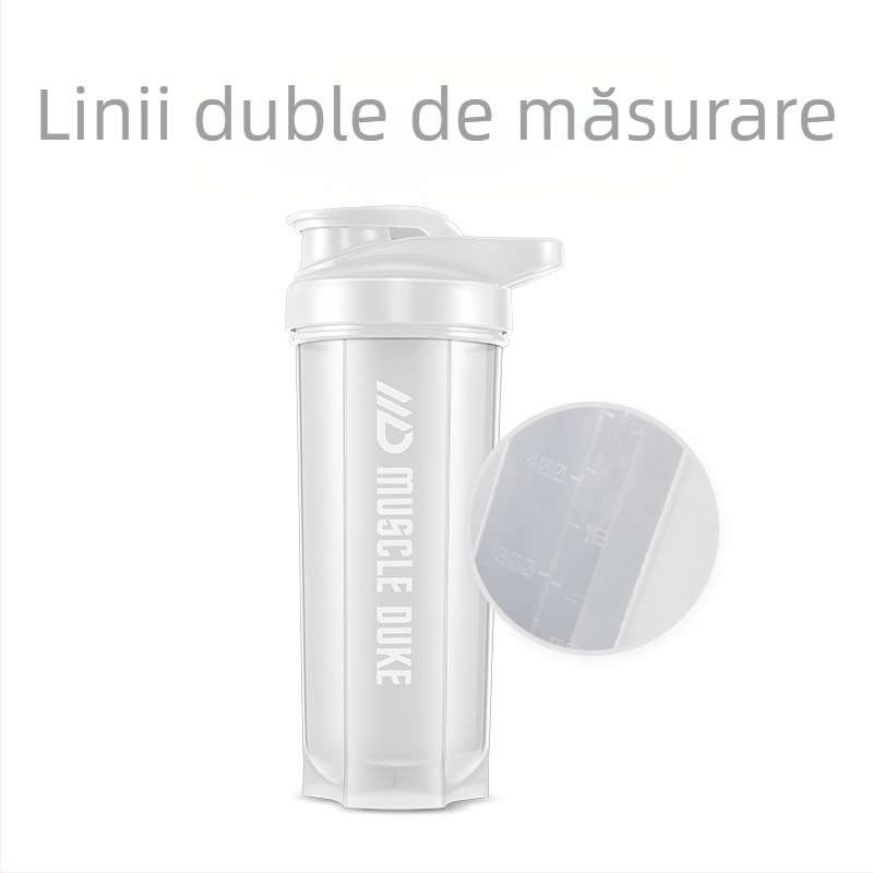 Muscle Duke shaker de proteine, pahar pentru shake, capacitate mare, pentru fitness