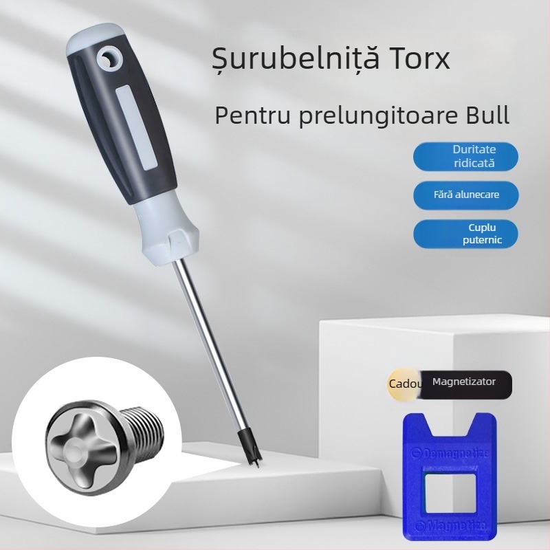 Set 13 în 1 șurubelnițe pentru demontarea prizelor și panourilor: triunghiular, U, Y, cruce internă
