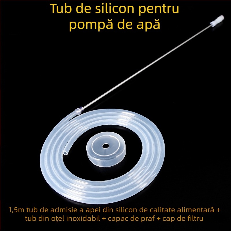 Accesorii pentru ceremonia ceaiului: furtun pentru pompă de apă, conductă din silicon, conductă de intrare a apei, conductă ghid pentru tava de ceai, accesoriu pentru ceainic