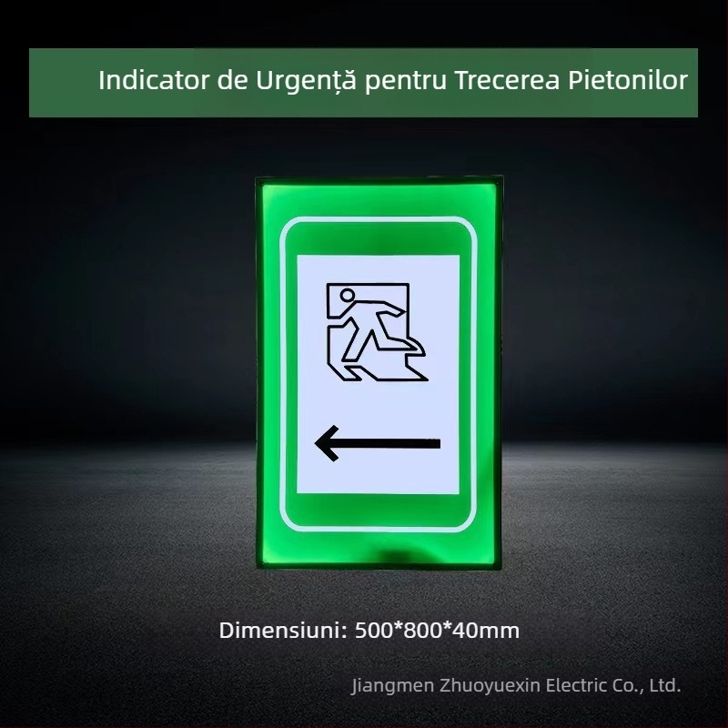 Lumină LED pentru tunel, semnalizare de urgență cu evacuare și pasaj pietonal