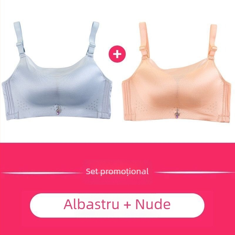 Set sutiene fără cusături, fără arc, tip tube-top, sexy, push-up, subțire