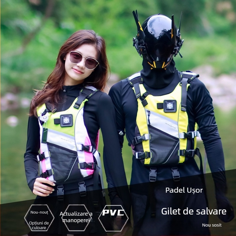 Mingmo Vestă de salvare pentru adulți pentru SUP și caiac – plutivitate ridicată