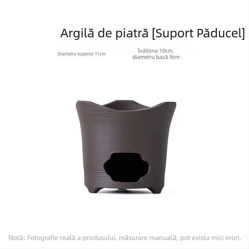 Plită ceramică pentru ceai cu lampă de alcool, pentru prepararea ceaiului Kung Fu, set de ceai pentru drumeții, încălzitor ecologic pentru fierberea apei
