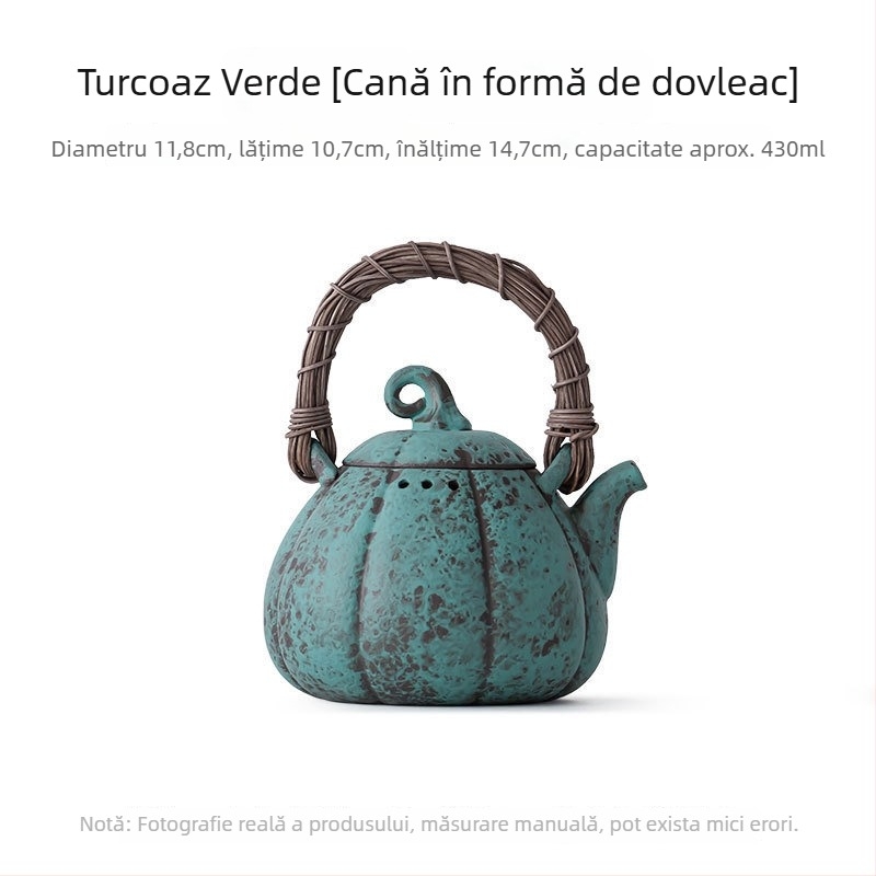 Plită ceramică pentru ceai cu lampă de alcool, pentru prepararea ceaiului Kung Fu, set de ceai pentru drumeții, încălzitor ecologic pentru fierberea apei