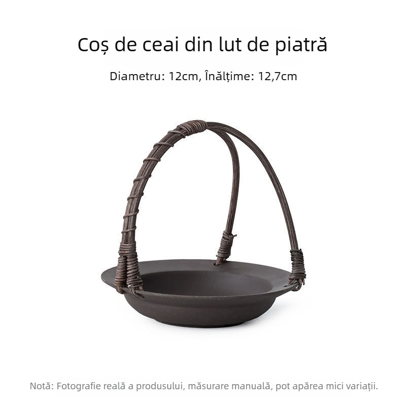 Plită ceramică pentru ceai cu lampă de alcool, pentru prepararea ceaiului Kung Fu, set de ceai pentru drumeții, încălzitor ecologic pentru fierberea apei