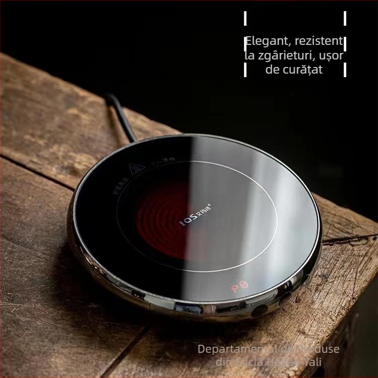 Aragaz electric ceramic pentru ceai, ultra-subțire, design sănătos, mini fierbător de apă, set de ceai