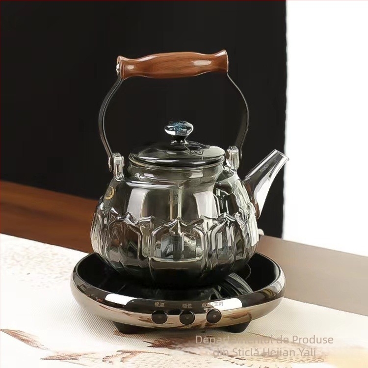 Aragaz electric ceramic pentru ceai, ultra-subțire, design sănătos, mini fierbător de apă, set de ceai