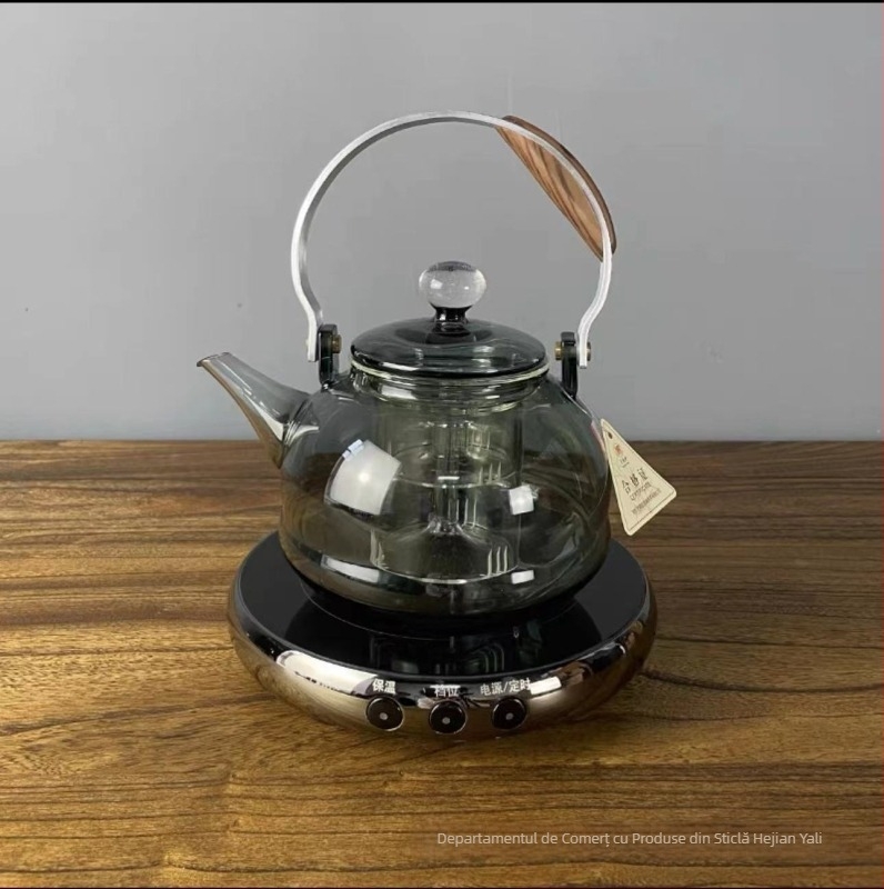Aragaz electric ceramic pentru ceai, ultra-subțire, design sănătos, mini fierbător de apă, set de ceai
