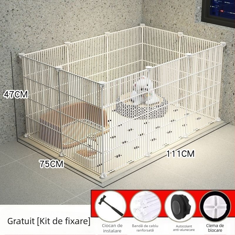 Gardă pentru animale de companie pentru interior: gard pentru câini, protecție împotriva pisicilor, montaj ușor
