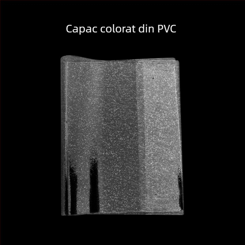 A5 stil coreean, mapă cu 6 găuri, capac rigid, pentru fotografii 3×5 inch și carduri cu vedete