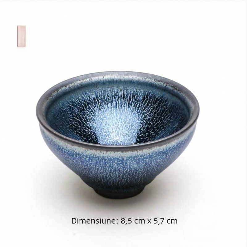 Dragon Kiln cuptor cu lemn – ceașcă albă cu scoică, ceașcă de maestru, set de ceai Kung Fu, ceașcă mare din ceramică