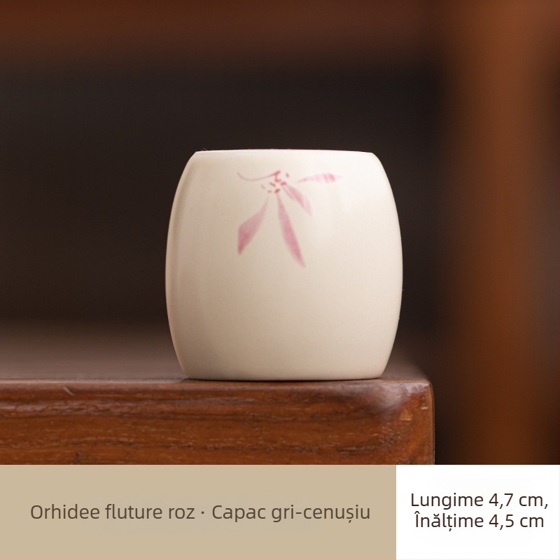 Suport ceramic pentru capacul ceainicului cu glazură din cenușă, suport pentru capac și decor pentru ceremonia ceaiului, lucrat manual
