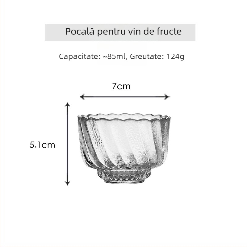 Ceașcă de ceai din cristal în stil japonez, cu aurire, pentru uz casnic — ceașcă Gongfu individuală