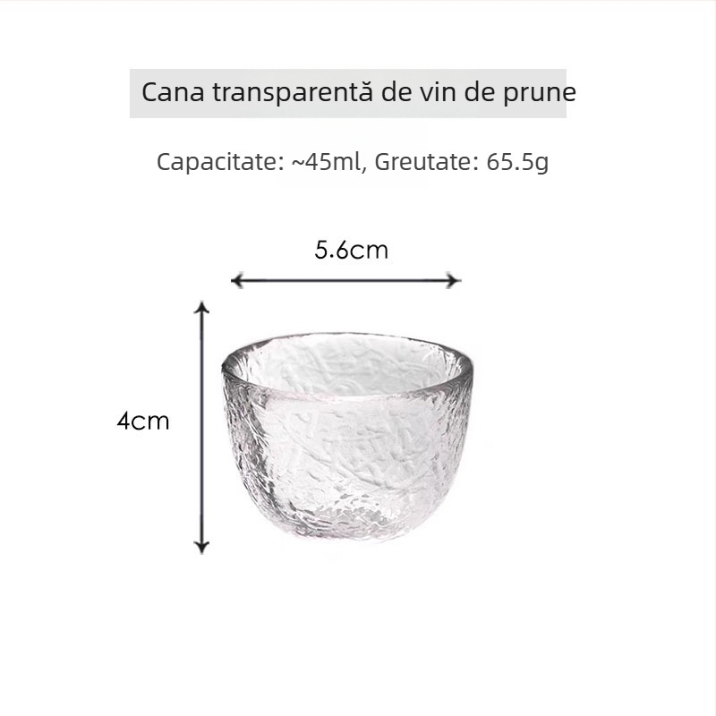 Ceașcă de ceai din cristal în stil japonez, cu aurire, pentru uz casnic — ceașcă Gongfu individuală