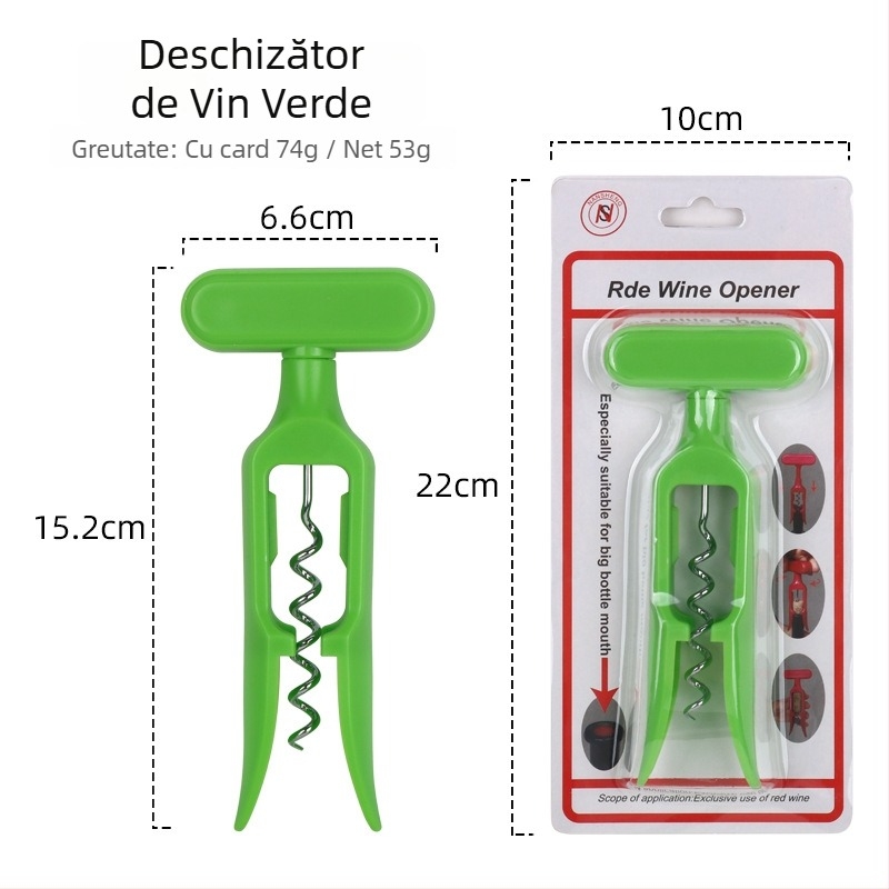 Deschizător multifuncțional pentru sticle de vin și bere – instrument de deschidere a sticlelor