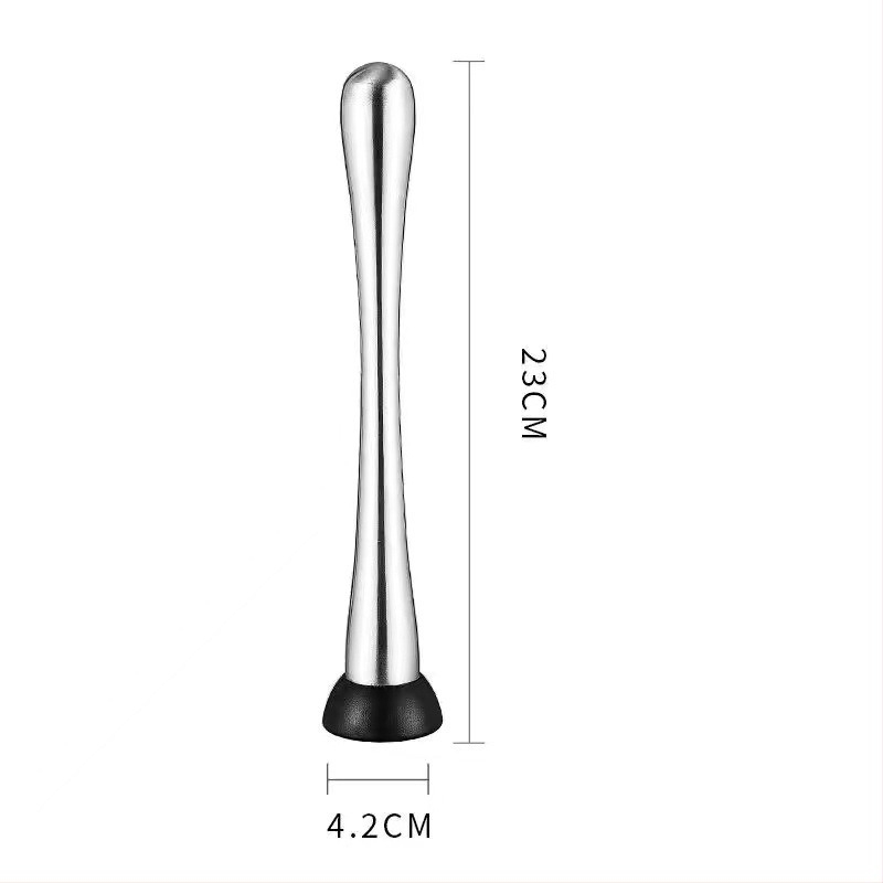 304 oțel inoxidabil – unealtă pentru zdrobirea gheții pentru cocktailuri, bețișor electroplacat pentru zdrobirea gheții, ciocan pentru lămâie, bețișor pentru cocktail