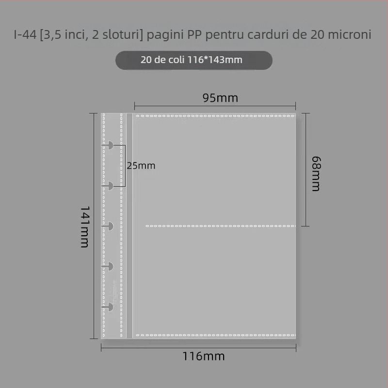 Album foto în stil Instagram, cu închizător de ciupercă și grilaj cu patru secțiuni pentru fotografii instantanee