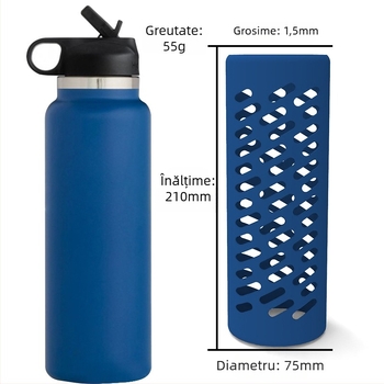 Husă din silicon pentru Hydro Flask Space termos 22 oz