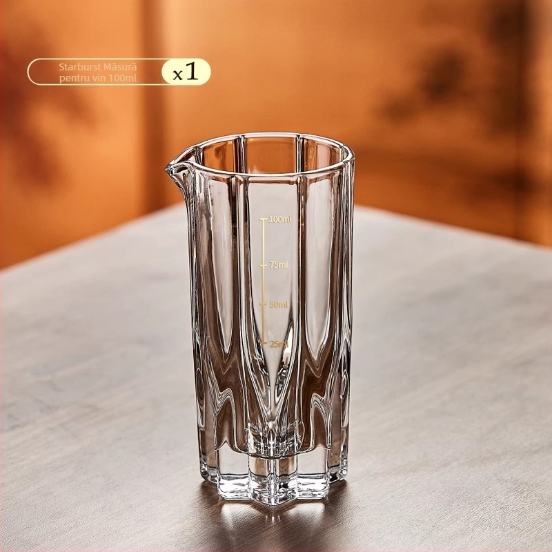 Set de decantator din cristal pentru uz casnic și în restaurante, cu pahare pentru băuturi