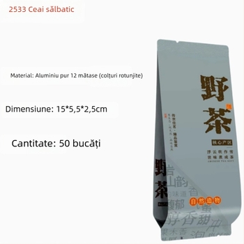 Ceai de roc în pliculețe mici: Dahongpao, Bujor auriu, Trandafir galben, Scorțișoară, Narcis