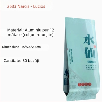 Ceai de roc în pliculețe mici: Dahongpao, Bujor auriu, Trandafir galben, Scorțișoară, Narcis