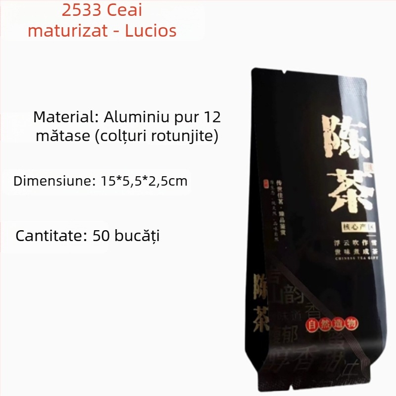 Ceai de roc în pliculețe mici: Dahongpao, Bujor auriu, Trandafir galben, Scorțișoară, Narcis