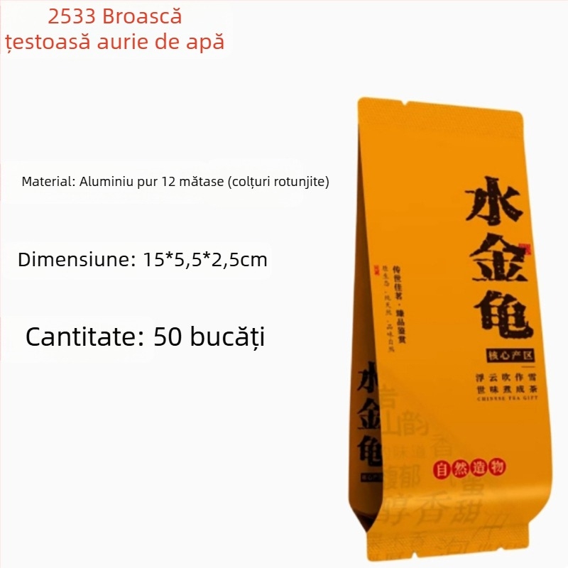 Ceai de roc în pliculețe mici: Dahongpao, Bujor auriu, Trandafir galben, Scorțișoară, Narcis