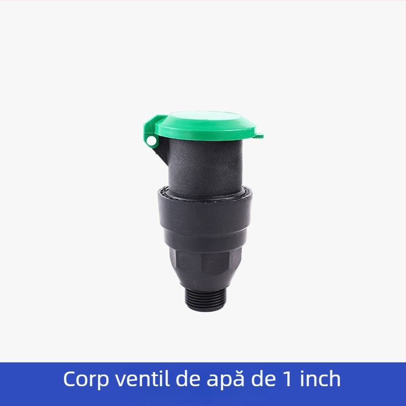 Ventil plastic pentru preluarea apei, destinată irigării în grădină, conector conductă subterană