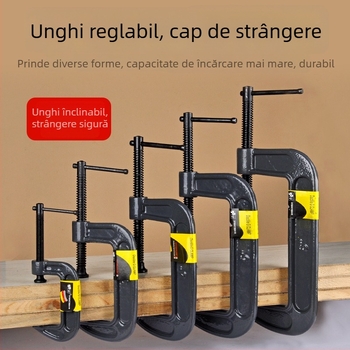 Clema G pentru tâmplărie, robustă – prindere rapidă și fixare (tip G)