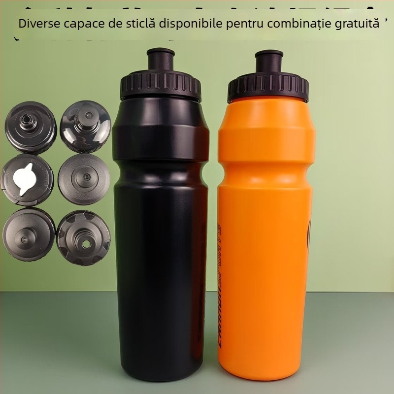Sticlă de apă pentru bicicletă din plastic PP, cu pai, pentru călătorii de vară, cu logo imprimat, personalizabilă