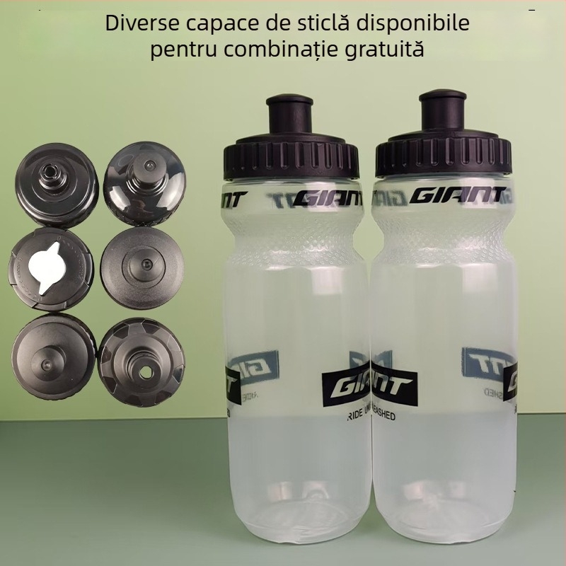 Sticlă de apă pentru bicicletă din plastic PP, cu pai, pentru călătorii de vară, cu logo imprimat, personalizabilă