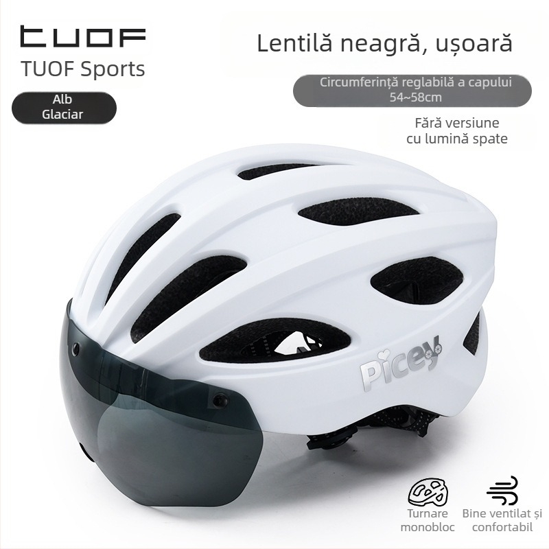 Cască de bicicletă pentru copii cu lumină posterioară - unisex