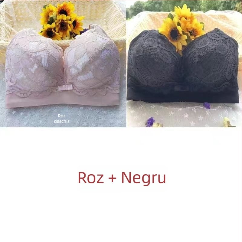 Sutien push-up îngroșat, cu umplutură de 8 cm, cupă completă, fără arcuri metalice, modelare a sânilor pe lateral, sutien pentru femei