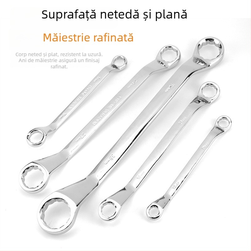 Cheie Plum Blossom cu două capete pentru reparații auto, instrument manual cu finisaj oglindă, cheie Torx multifuncțional