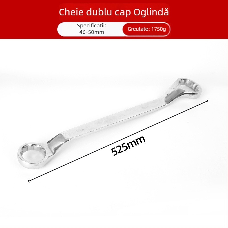 Cheie Plum Blossom cu două capete pentru reparații auto, instrument manual cu finisaj oglindă, cheie Torx multifuncțional