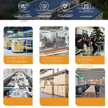 Bol de unică folosință din amidon de porumb biodegradabil, de calitate alimentară, cu capac, rotund, cu model pătrate, îngroșat, pentru prânz la pachet.