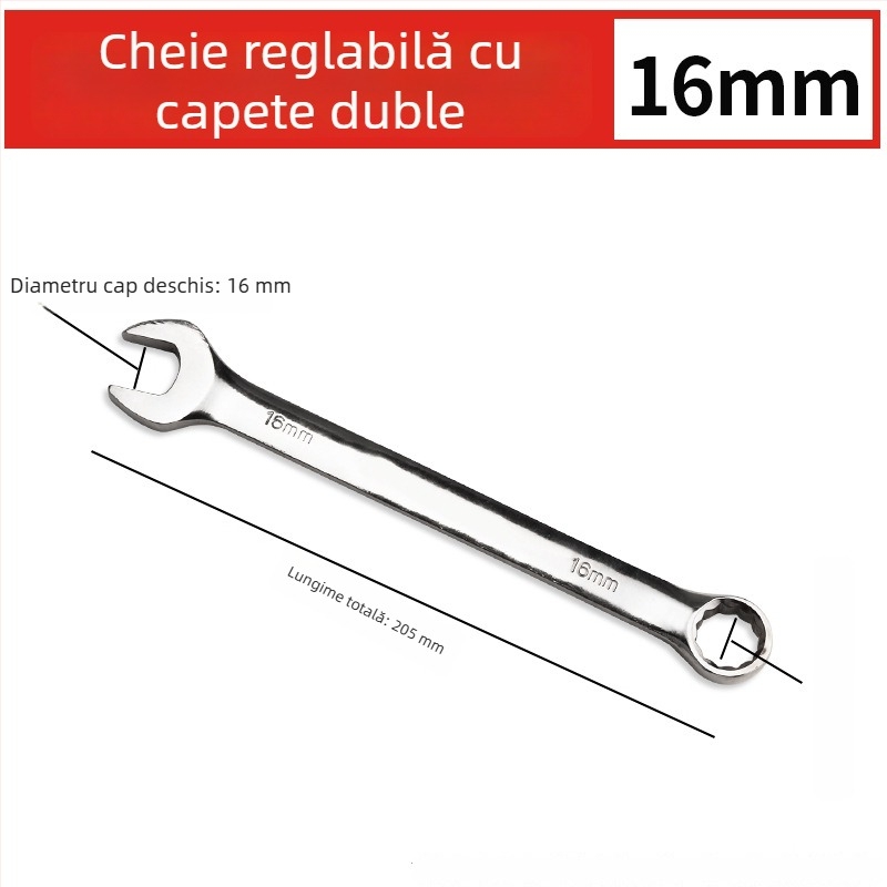 Cheie duală cu cap deschis și Torx, set universal de scule pentru industrie și reparații auto