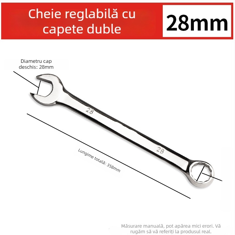 Cheie duală cu cap deschis și Torx, set universal de scule pentru industrie și reparații auto
