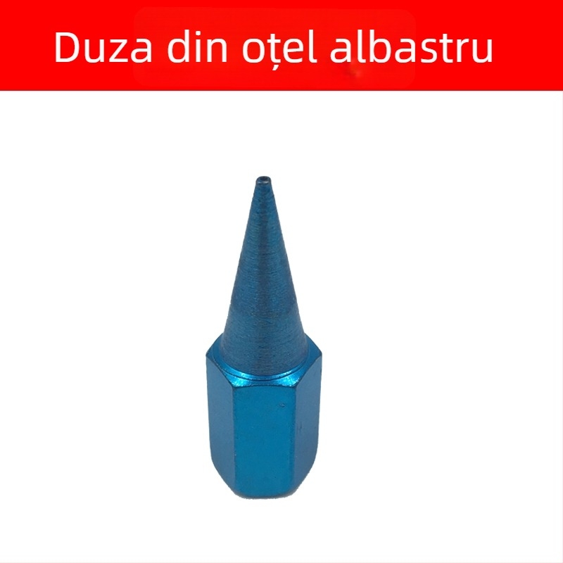 Set accesorii pentru pistol de uns pentru utilizare manuală, electrică și pneumatică, cu duze ascuțite și plate durabile, duză de ungere, furtun de înaltă presiune, cupă din piele și țeavă dură
