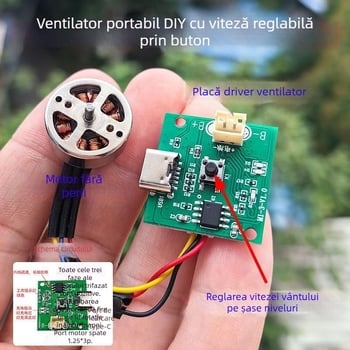 1503 Motor brushless micro pentru dronă – motor pentru model de avion, modificare DIY