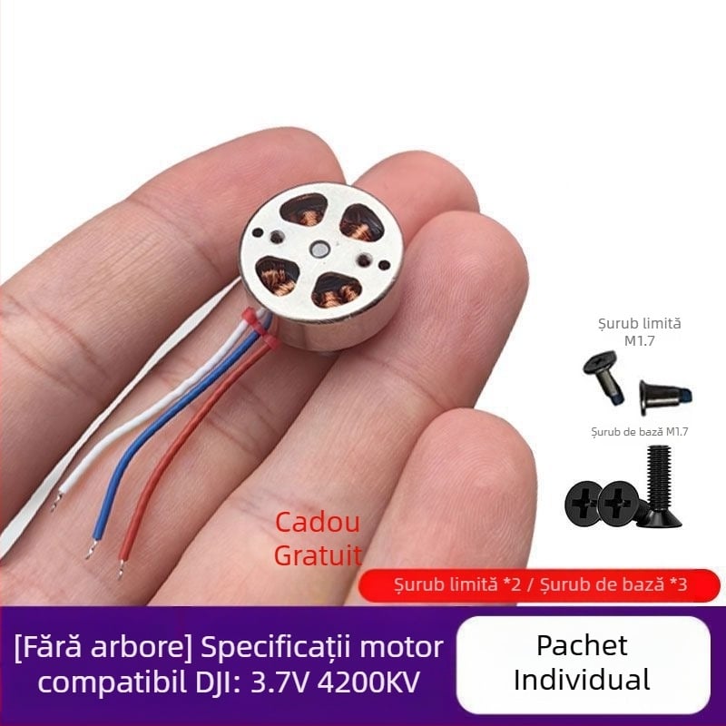 1503 Motor brushless micro pentru dronă – motor pentru model de avion, modificare DIY