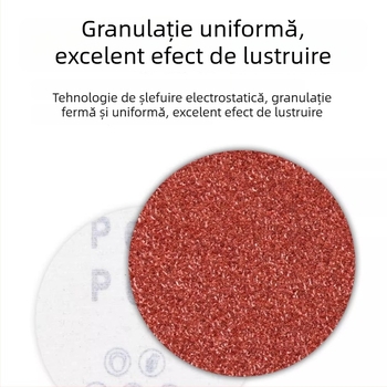 Discuri de șlefuit cu velur, rotunzi, autoadezivi, de 4/5 inch, pentru șlefuitor pneumatic și bormașină electrică, prelucrare lemn, șlefuire uscată