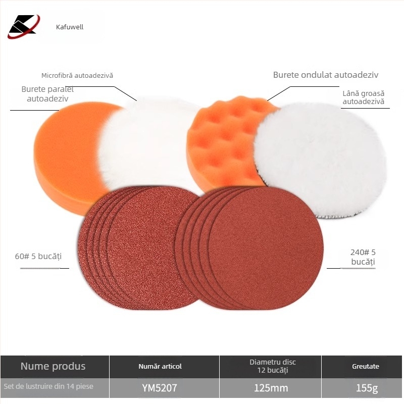 Discuri de șlefuit cu velur, rotunzi, autoadezivi, de 4/5 inch, pentru șlefuitor pneumatic și bormașină electrică, prelucrare lemn, șlefuire uscată