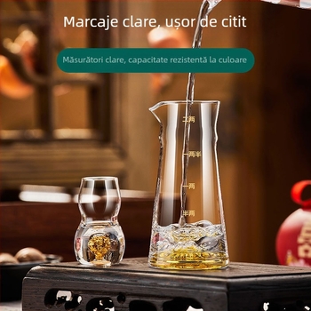 Set de pahare de licor în stil chinezesc, luxuos, pentru nunți și uz casnic, motiv dragon și fenix