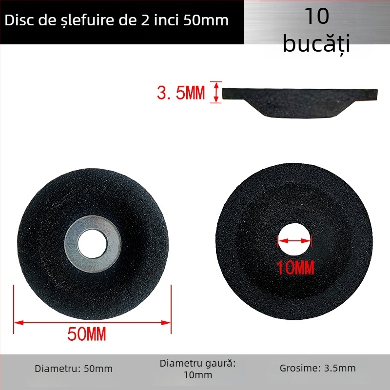 Discuri pentru șlefuitor unghi pneumatic de 2 inchi – disc flap, disc de polizare, degrosare și îndepărtare a ruginii, diametru 50 mm