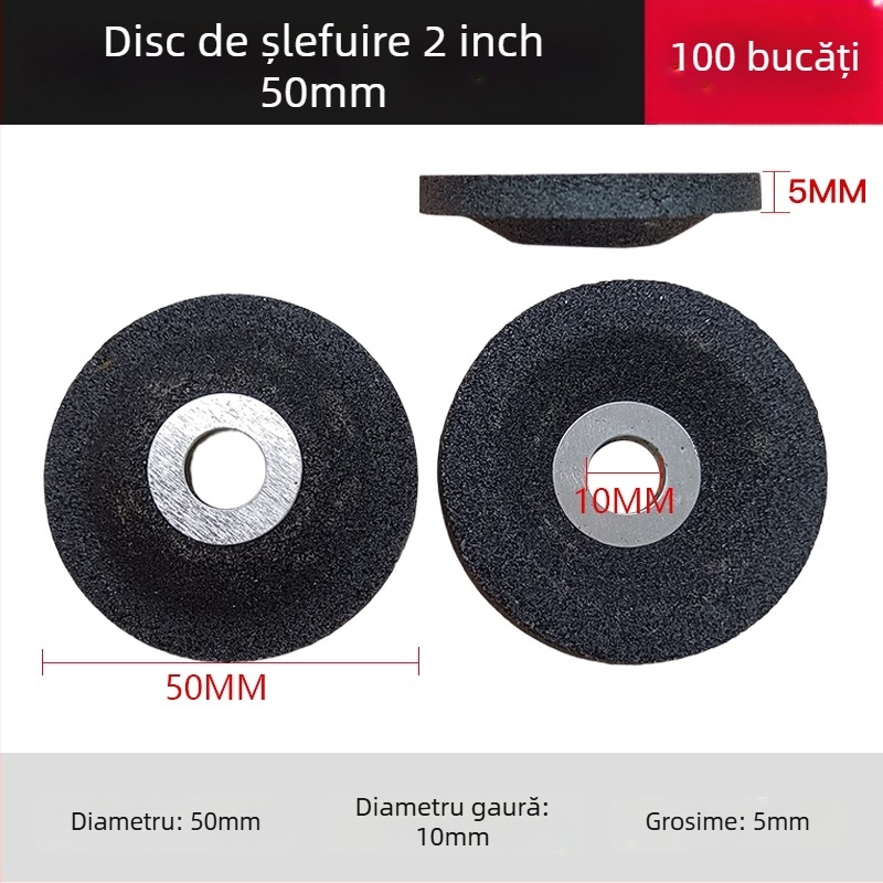 Discuri pentru șlefuitor unghi pneumatic de 2 inchi – disc flap, disc de polizare, degrosare și îndepărtare a ruginii, diametru 50 mm