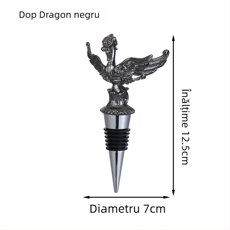 Stopper de vin cu cap de cerb, dop din aliaj de zinc, accesorii pentru vin roșu