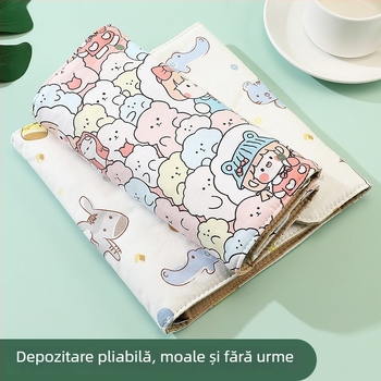 Album din material textil pentru sarcină, cu design rulabil, pentru rapoarte de ecografii și examene